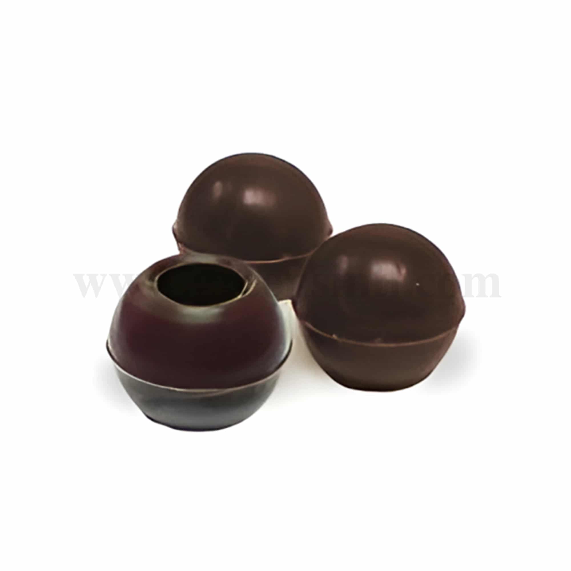 GREENS CHOICE  Chocolate Truffle Shells Dark 60% -63 Pcs
