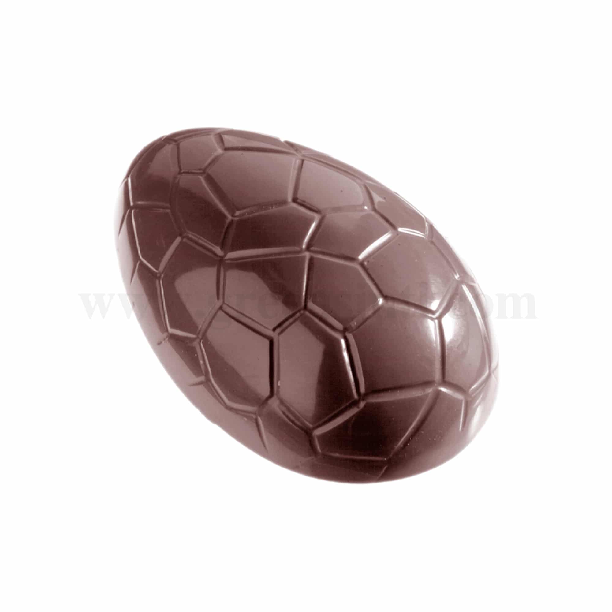 CHOCOLATE WORLD Chocolate Mould Crocodile Egg 88 x 57 x h 28 mm