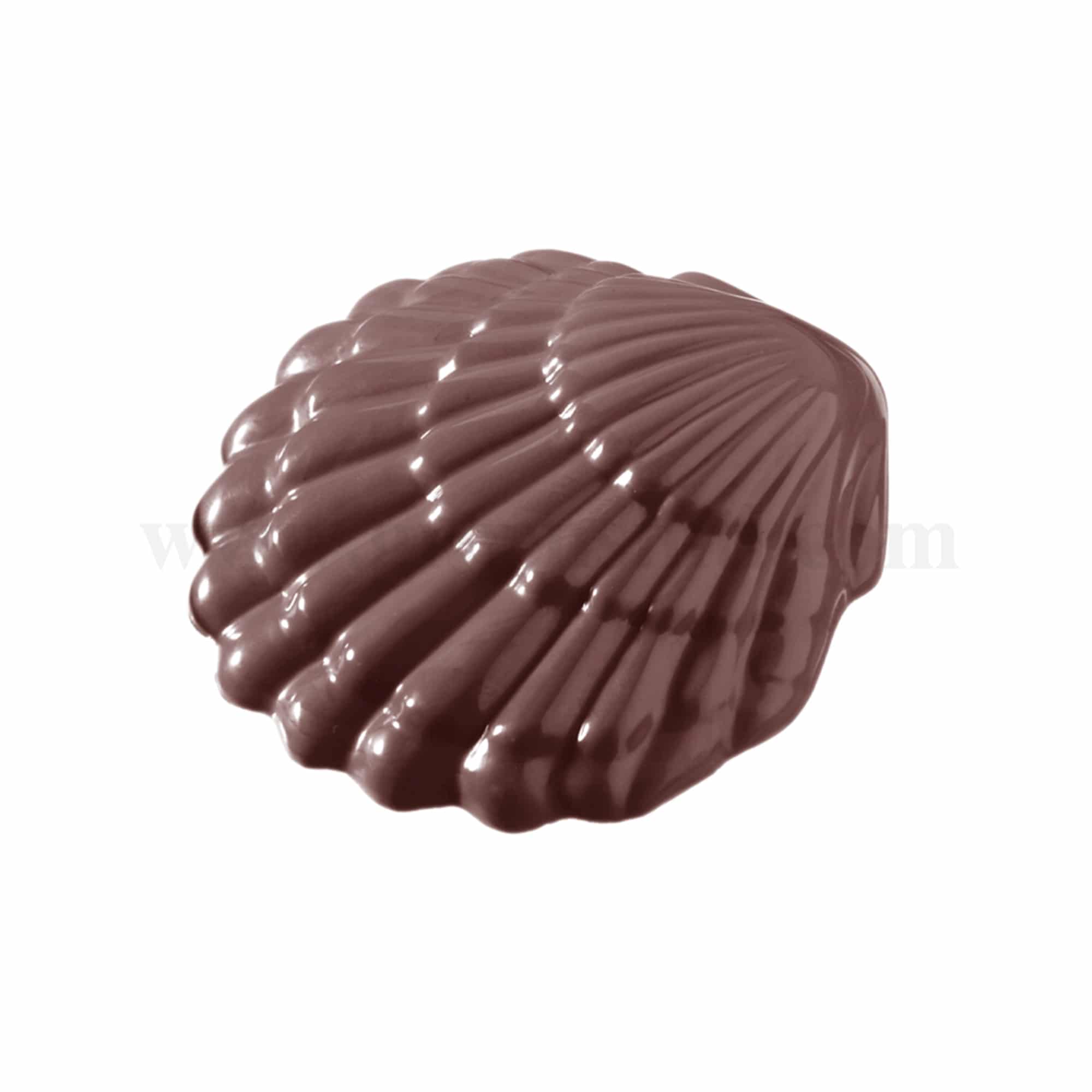 CHOCOLATE WORLD Chocolate Mould Scallop 110 x 107 x h 25 mm