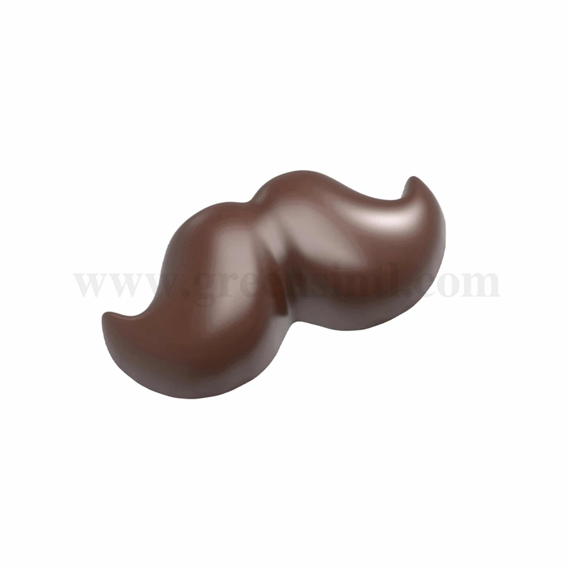 CHOCOLATE WORLD Chocolate Mould Moustache 48 x 22.5 x h 18.5 mm