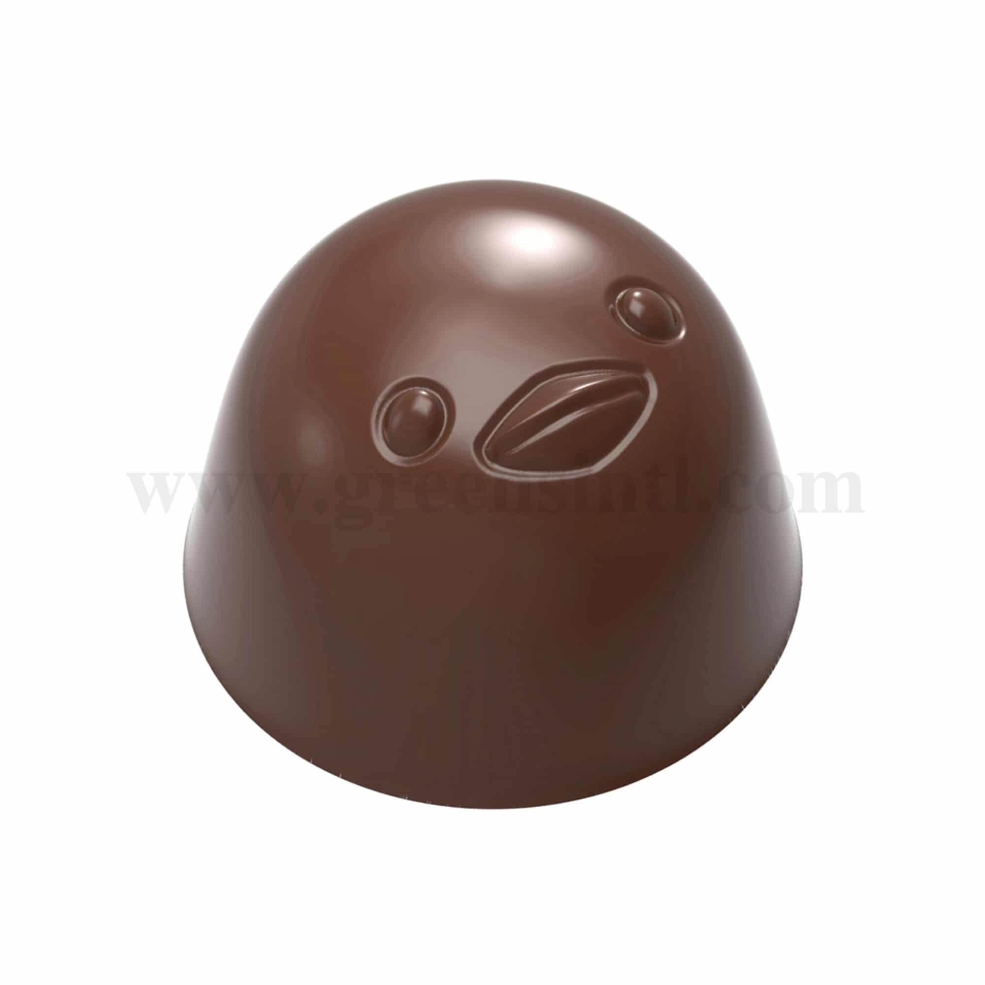CHOCOLATE WORLD Chocolate Mould Abstract Chick-Nora Chokladskola 30 x 30 x h 21 mm