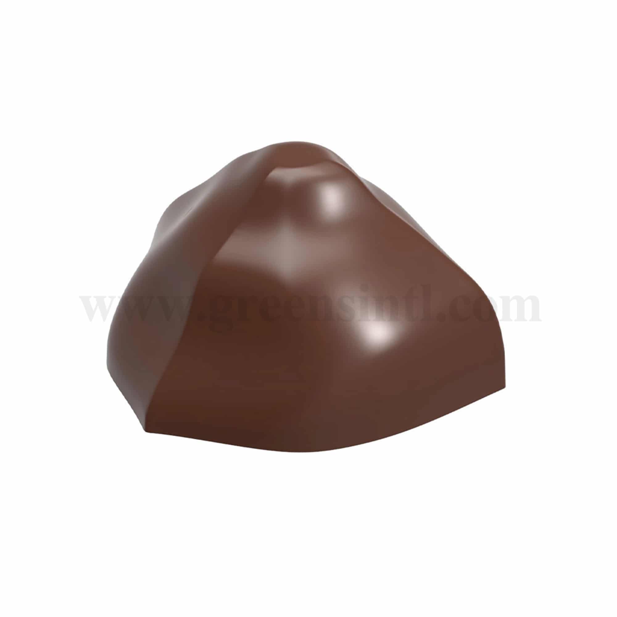 CHOCOLATE WORLD Chocolate Mould WCM 2022-Belgium 32.5 x 32.5 x h 19 mm