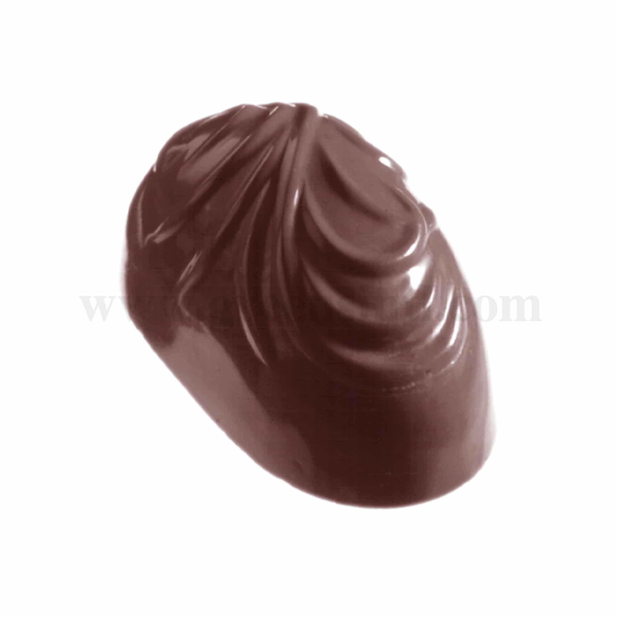 CHOCOLATE WORLD Chocolate Mould Feather 41 x 24 x h 22 mm