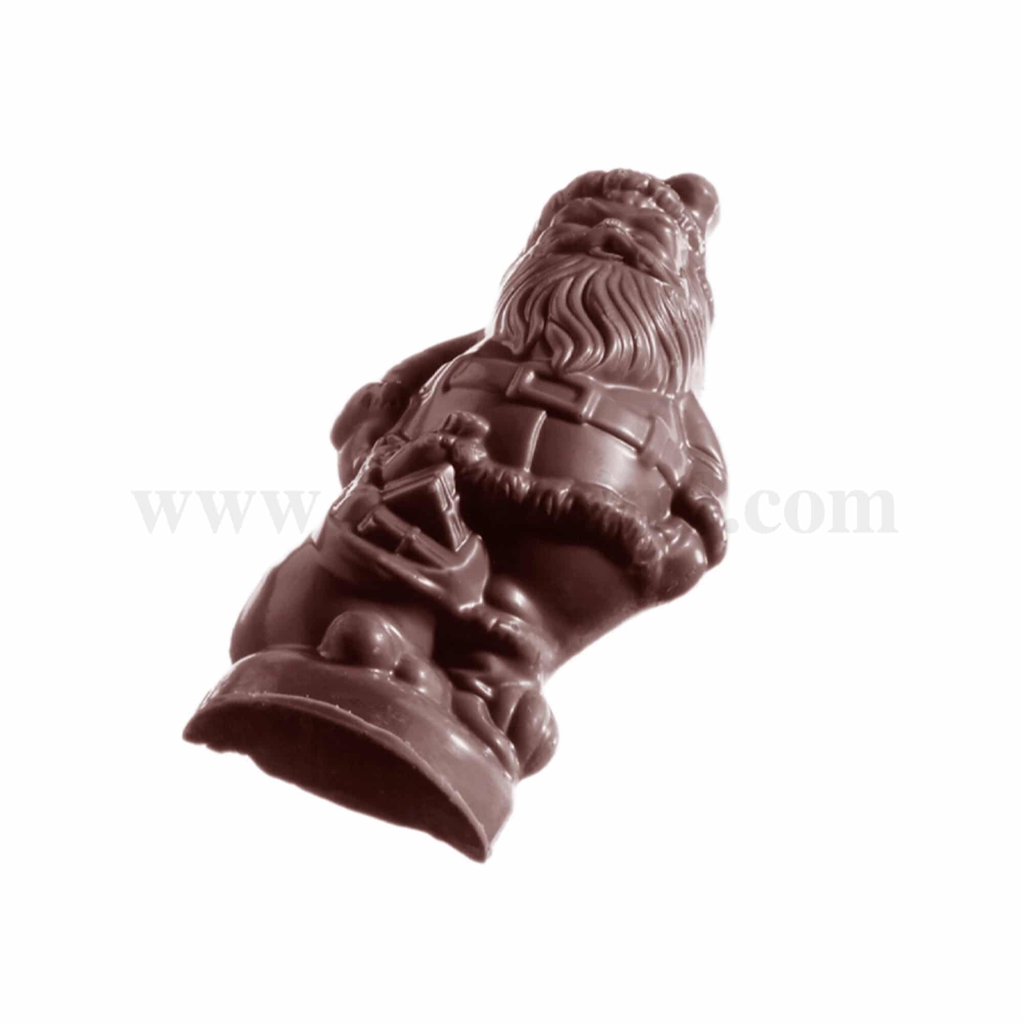 CHOCOLATE WORLD Chocolate Mould Santa Claus 55.6 x 29 x h 18 mm