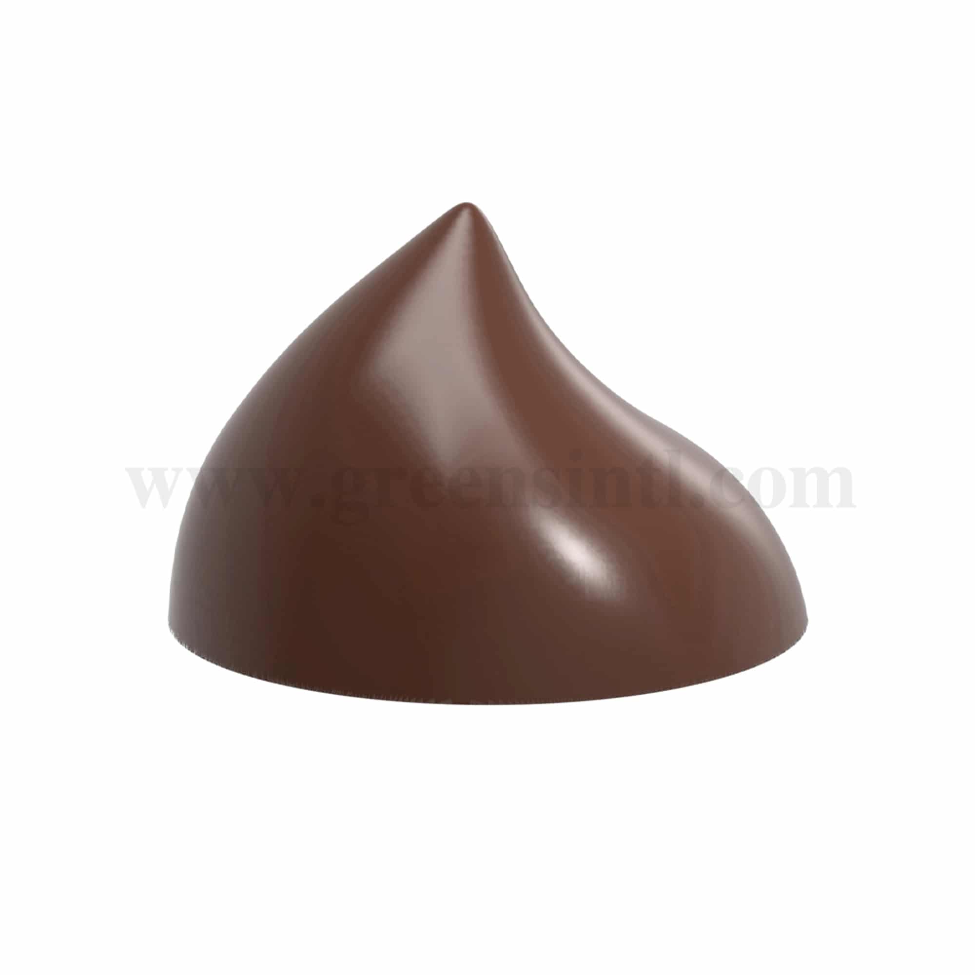 CHOCOLATE WORLD Chocolate Mould Licorice Irregular-Vivian Zhou 27 x 27 x h 18.5 mm
