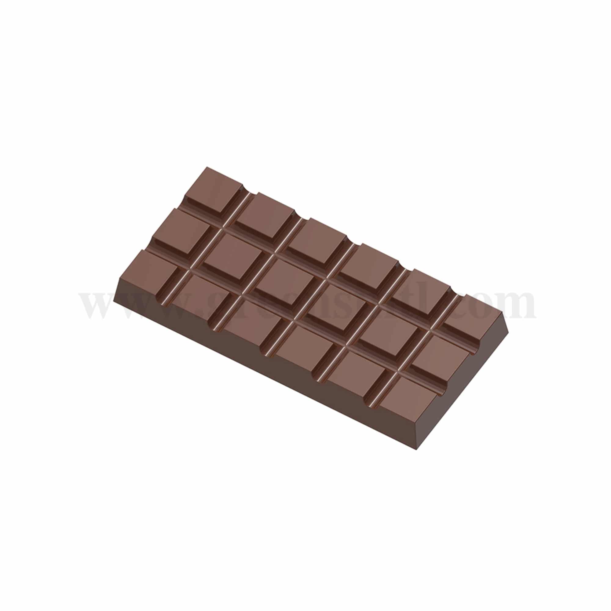 CHOCOLATE WORLD Chocolate Mould Tablet 117.5 x 57.5 x h 12 mm