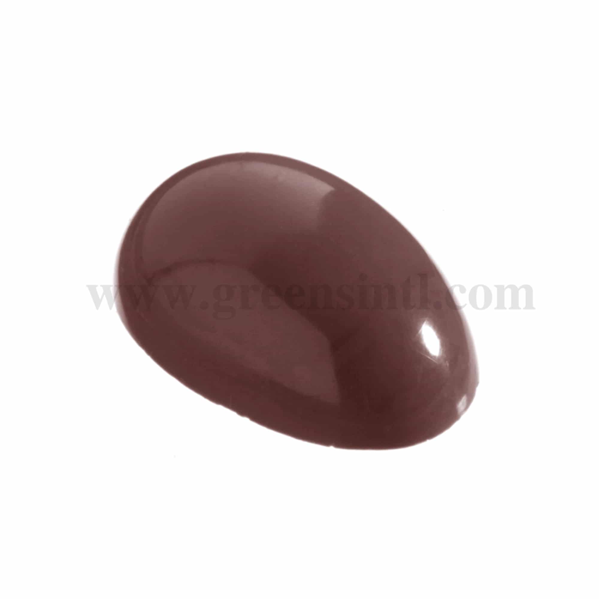 CHOCOLATE WORLD Chocolate Mould Egg Smooth 123 x 74 x h 38 mm