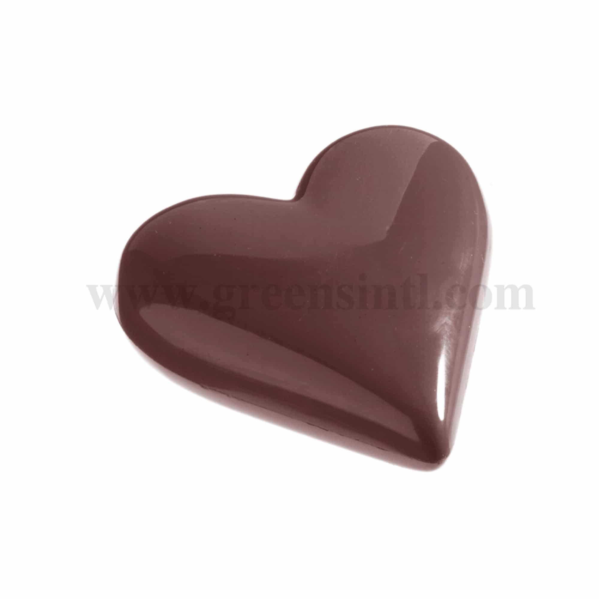 CHOCOLATE WORLD Chocolate Mould Heart 145 x 126 x h 20 mm