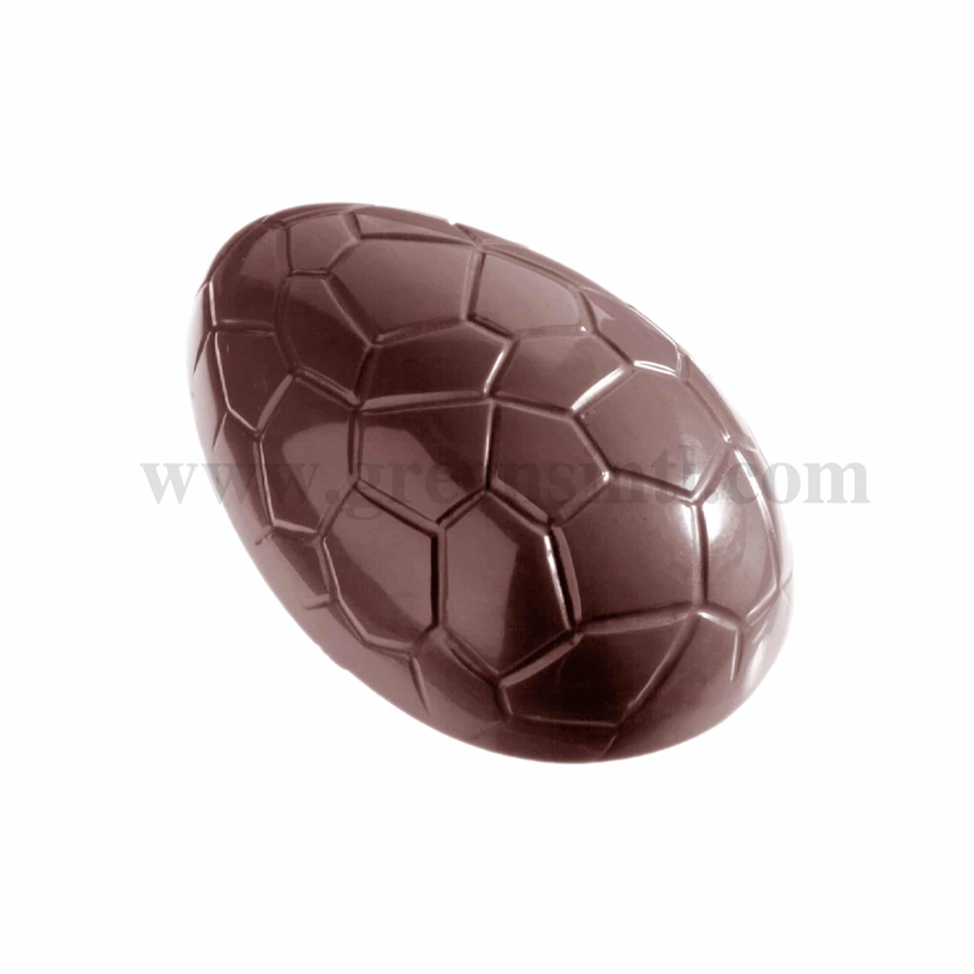 CHOCOLATE WORLD Chocolate Mould Crocodile Egg 106 x 71 x h 37 mm