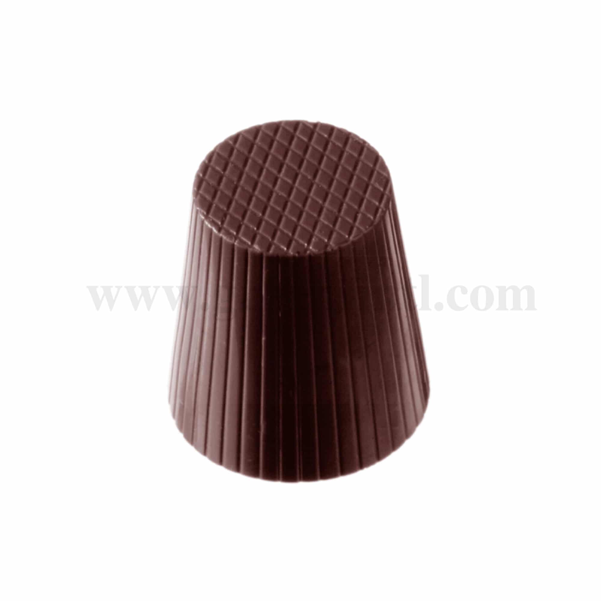 CHOCOLATE WORLD Chocolate Mould Liqueur 29 x 29 x h 32 mm