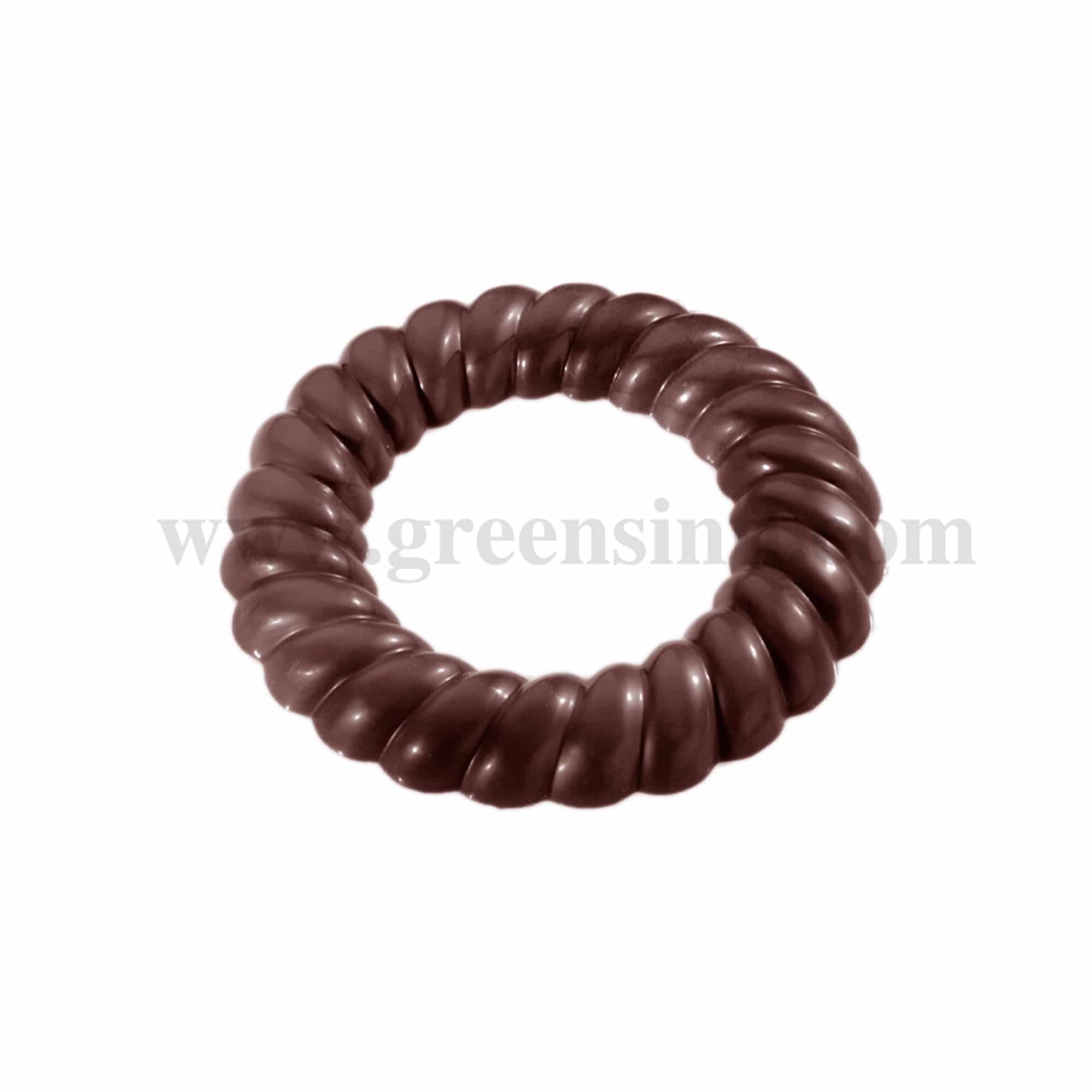CHOCOLATE WORLD Chocolate Mould Wreath 133 x 133 x h 13 mm