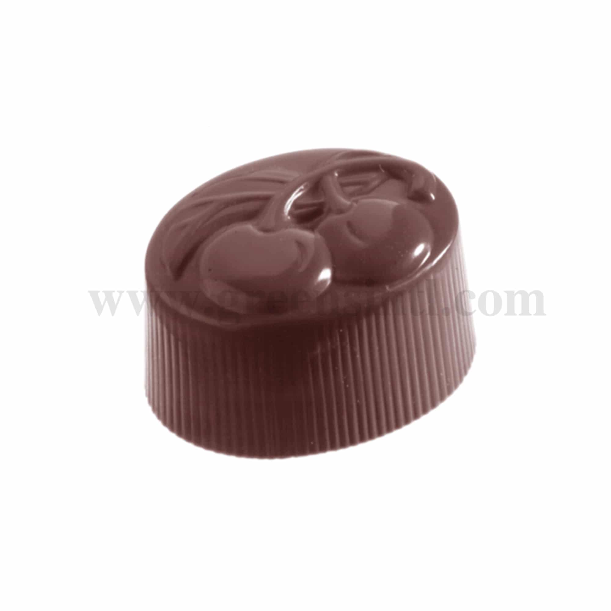 CHOCOLATE WORLD Chocolate Mould Cherry Double 33 x 24 x h 20 mm