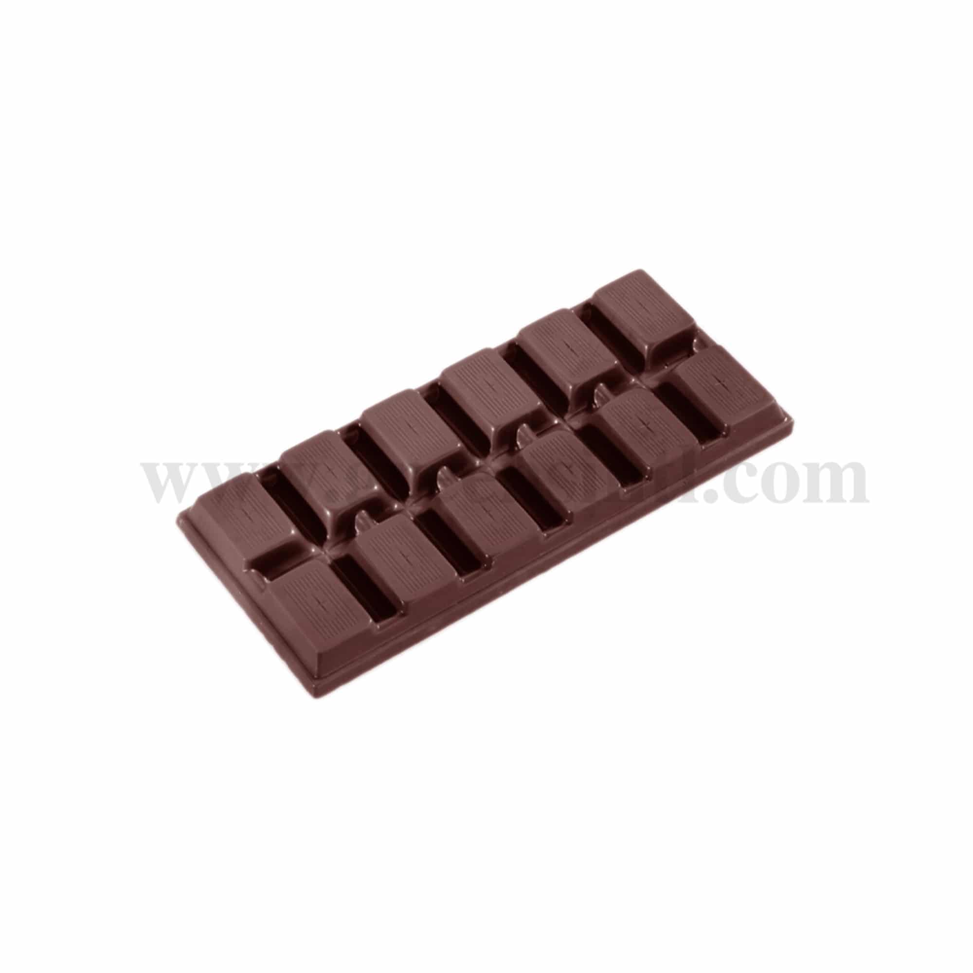 CHOCOLATE WORLD Chocolate Mould Bar 155 x 70 x h 11 mm