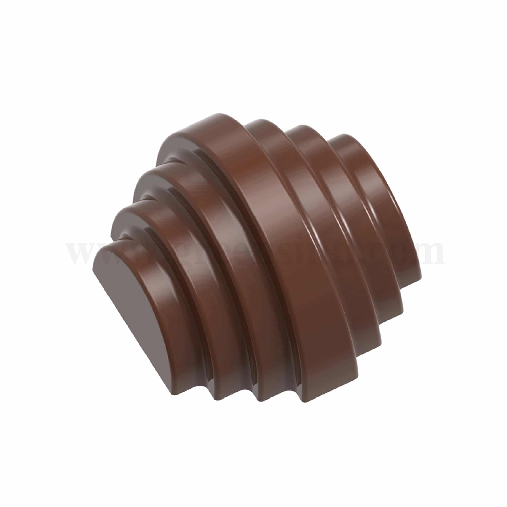 CHOCOLATE WORLD Chocolate Mould Tourage-Dutch Pastry Team 31 x 28.5 x h 19 mm