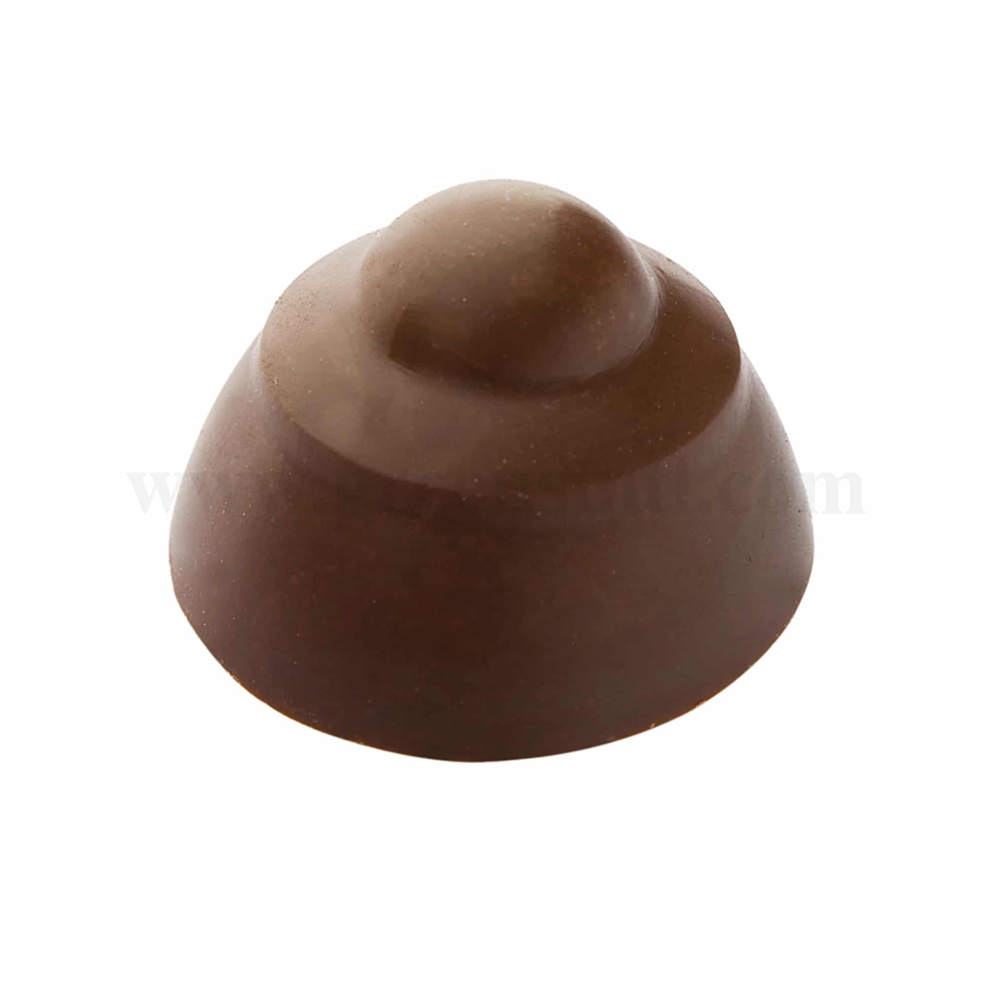 CHOCOLATE WORLD Chocolate Mould Pomponet 28 x 28 x h 20 mm