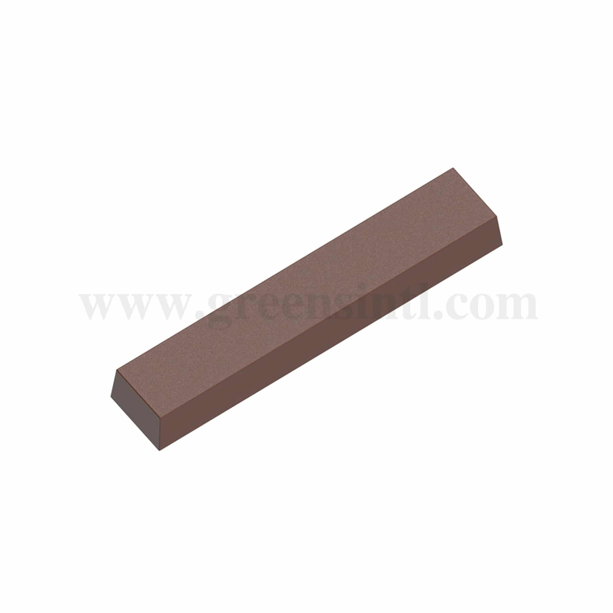 CHOCOLATE WORLD Chocolate Mould Rectangular Bar 120 x 23 x h 13 mm