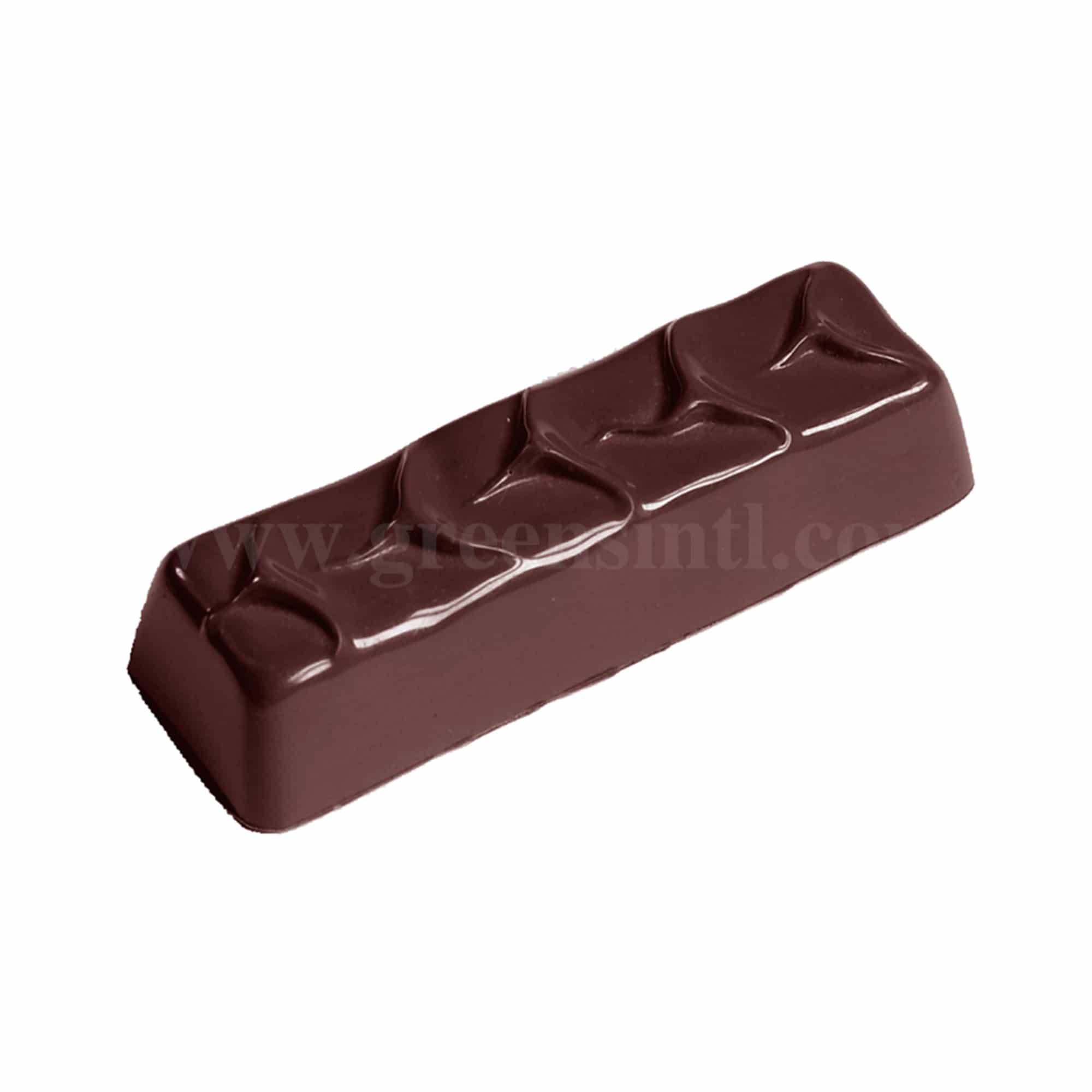 CHOCOLATE WORLD Chocolate Mould Covering Bar Medium 84 x 26 x h 20 mm