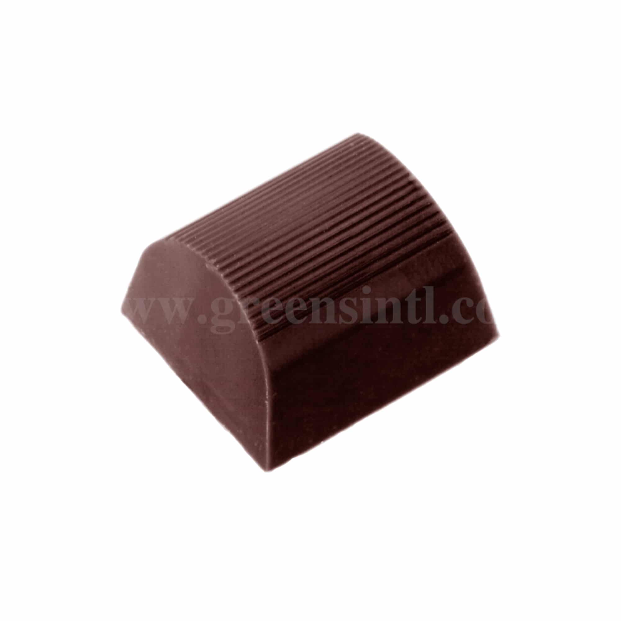 CHOCOLATE WORLD Chocolate Mould Buche 29 x 26 x h 17 mm