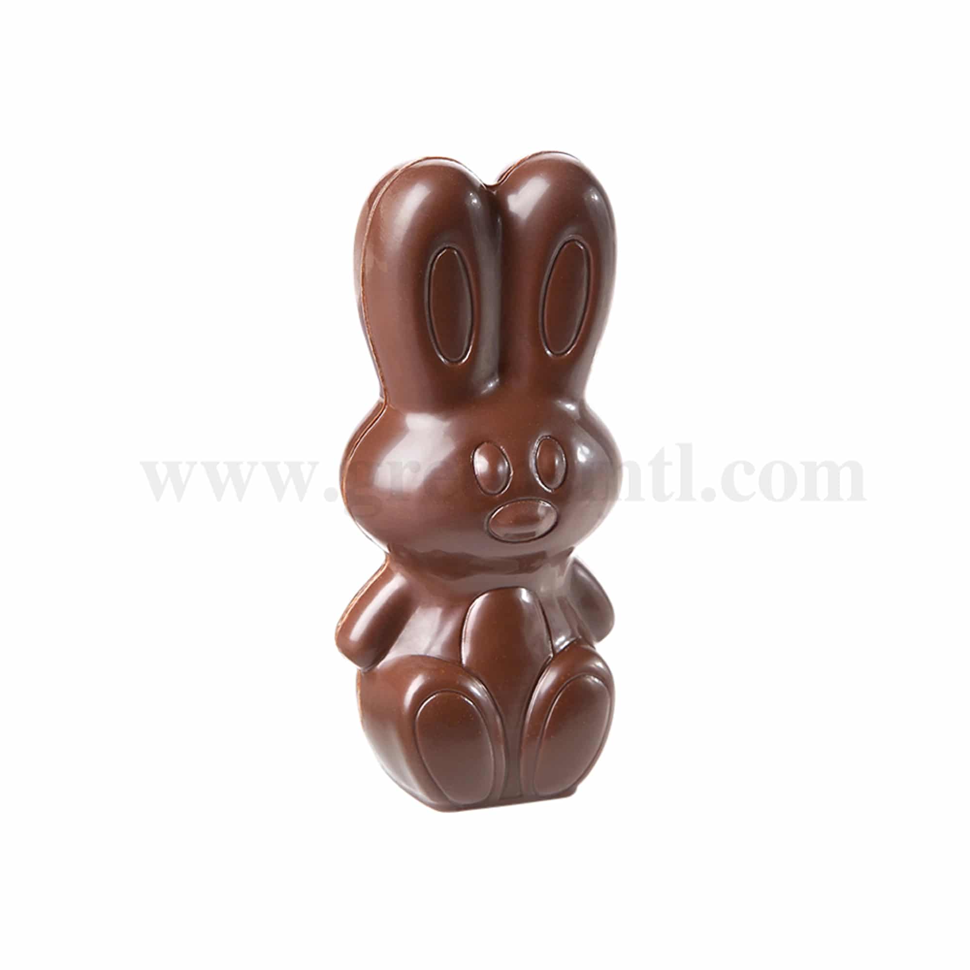 CHOCOLATE WORLD Chocolate Mould Modern Rabbit 99.5 x 45.5 x h19 mm