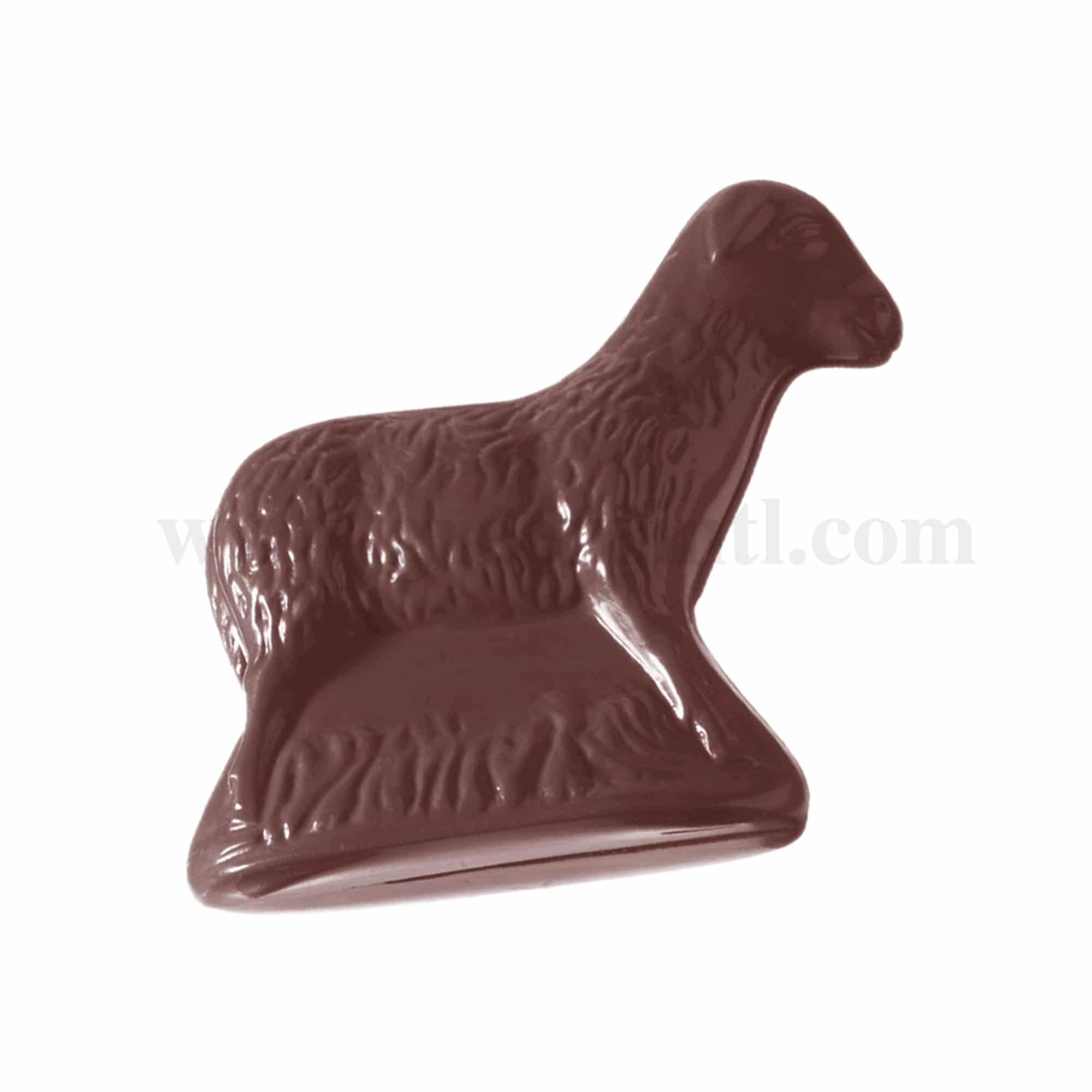 CHOCOLATE WORLD Chocolate Mould Sheep 80 x 80 x h 13 mm