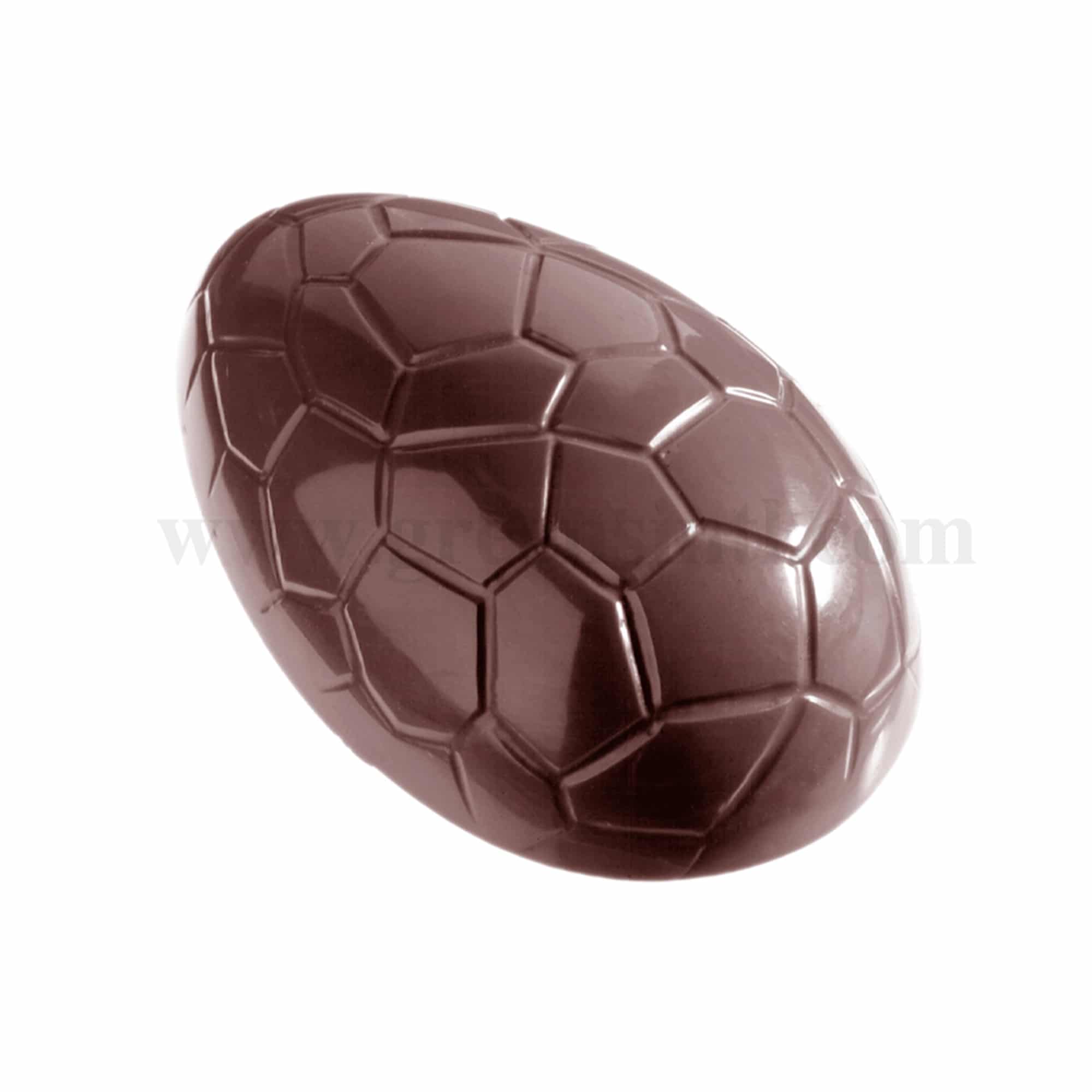 CHOCOLATE WORLD Chocolate Mould Egg Kroko 70 x 46 x h 23 mm
