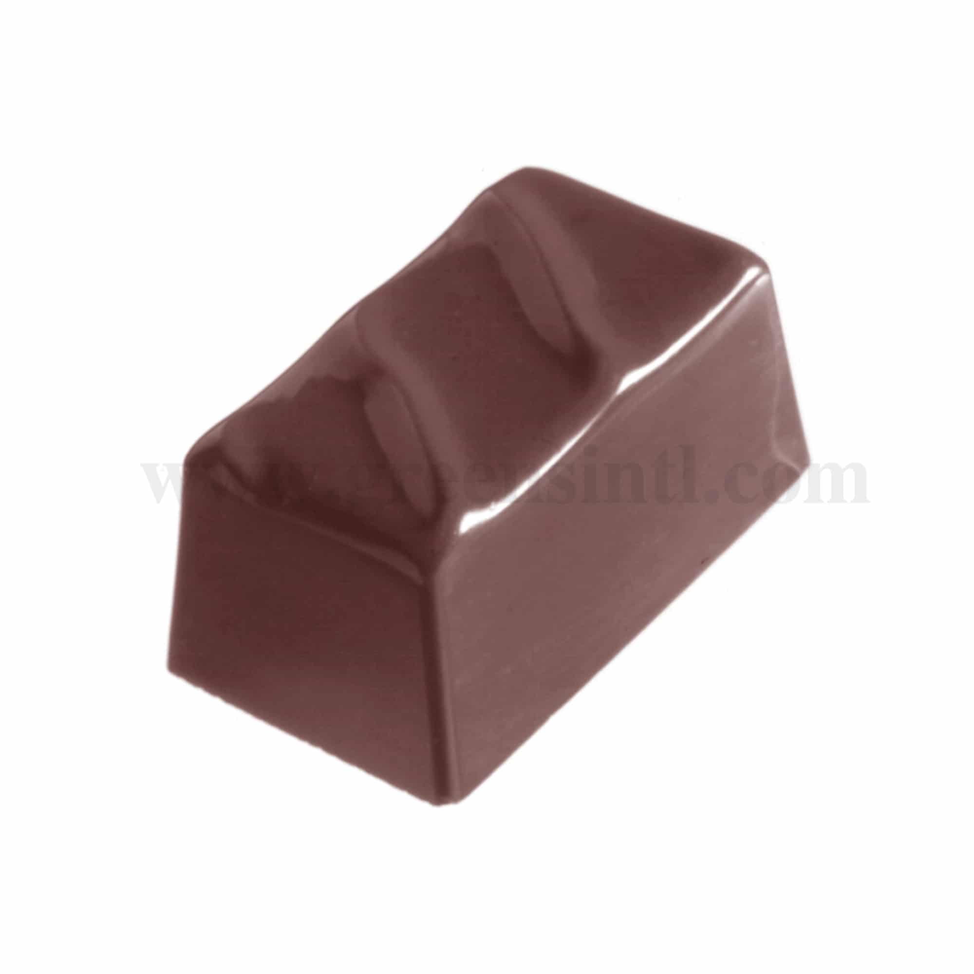 CHOCOLATE WORLD Chocolate Mould Small Block 35 x 20 x h 17 mm