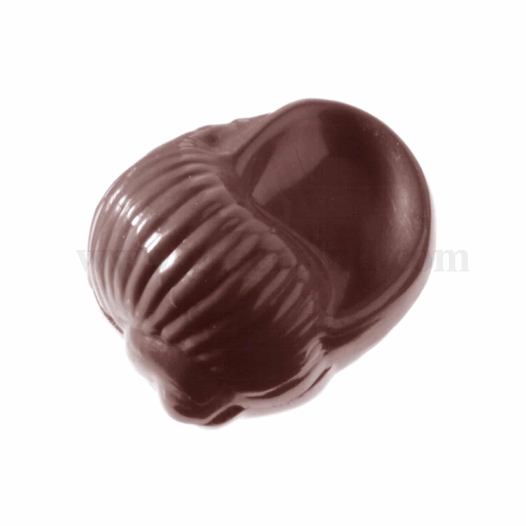 CHOCOLATE WORLD Chocolate Mould Snail House 33 x 28 x h 15 mm