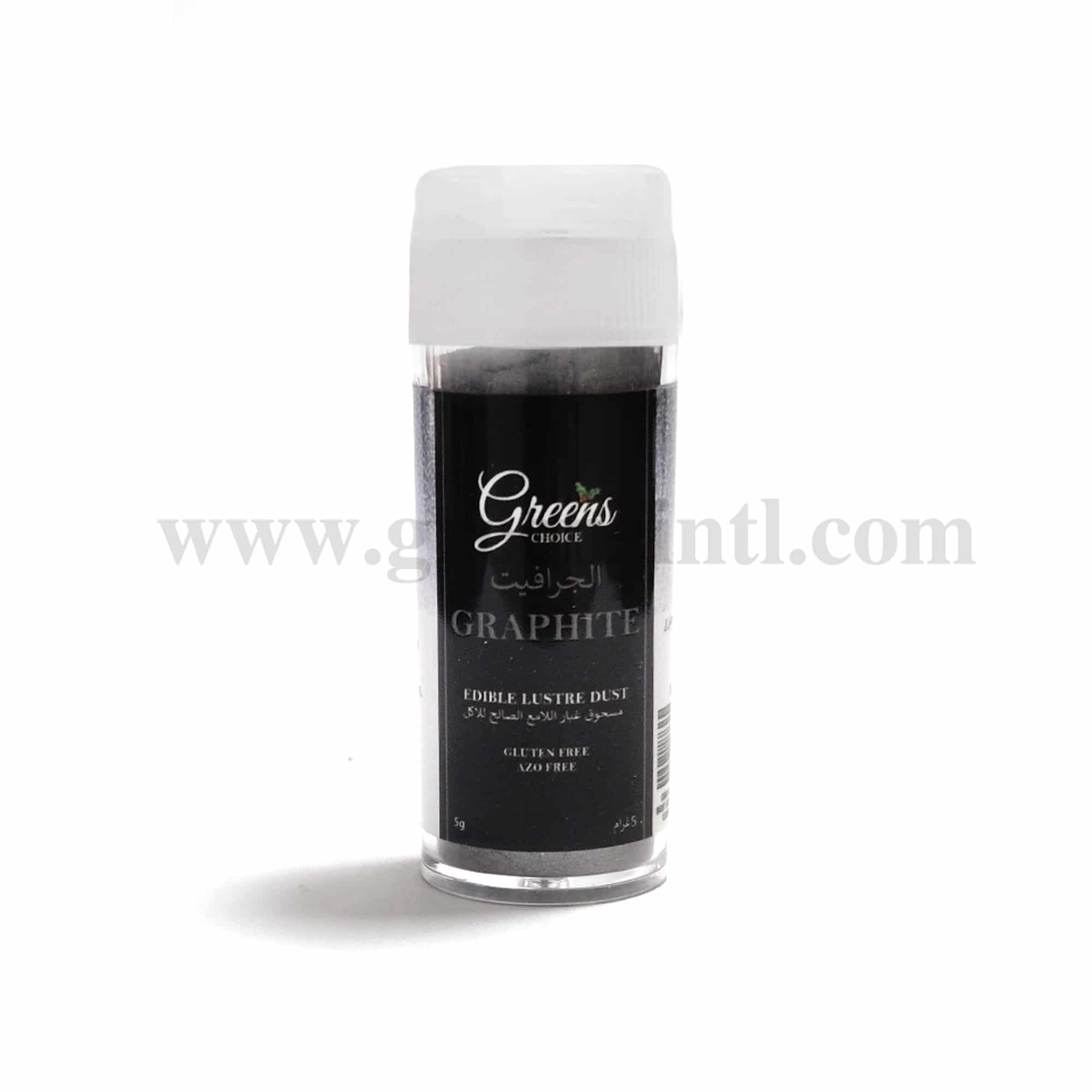 GREENS CHOICE Edible Lustre Dust Graphite 5 g