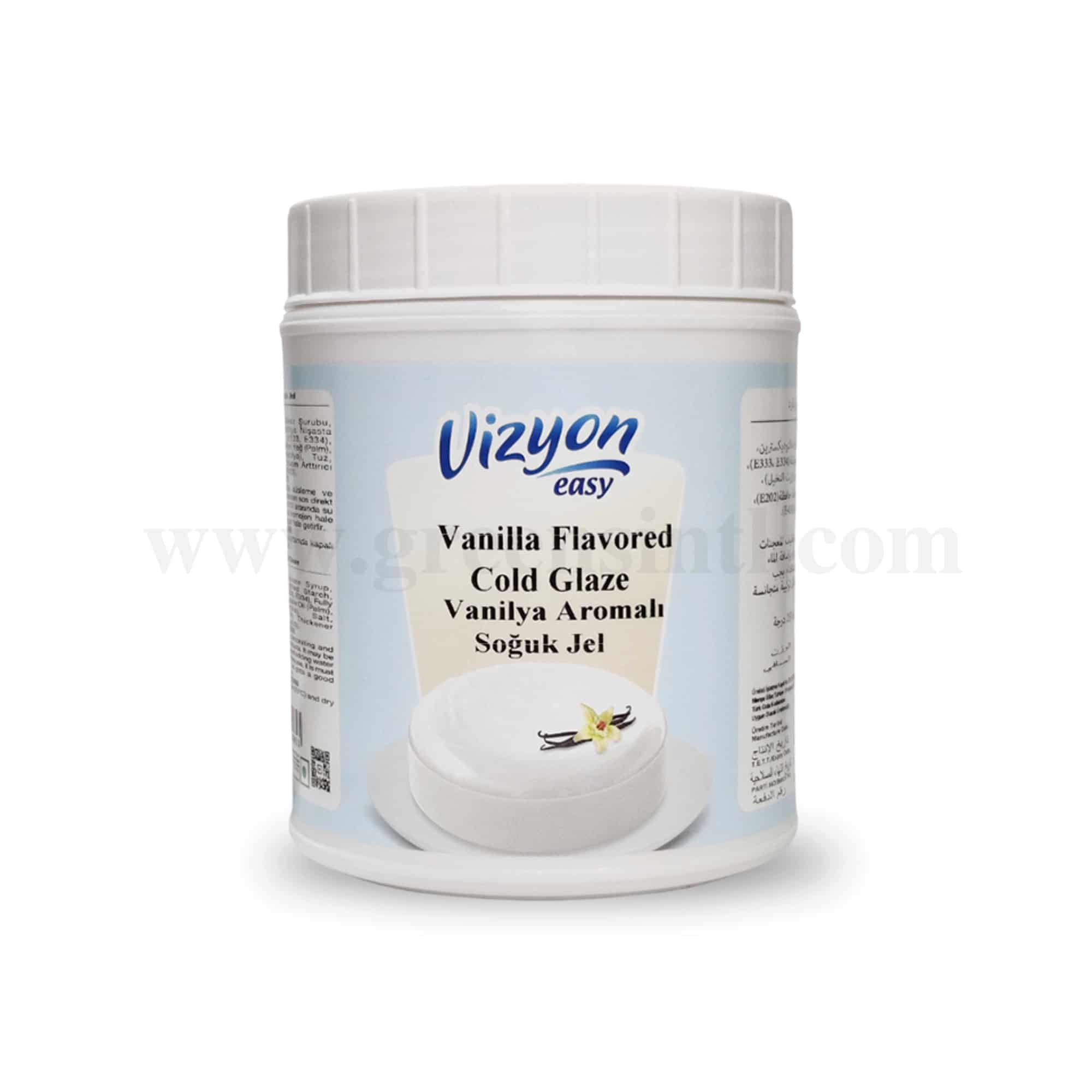 VIZYON Easy White Vanilla Cold Glaze 1 Kg