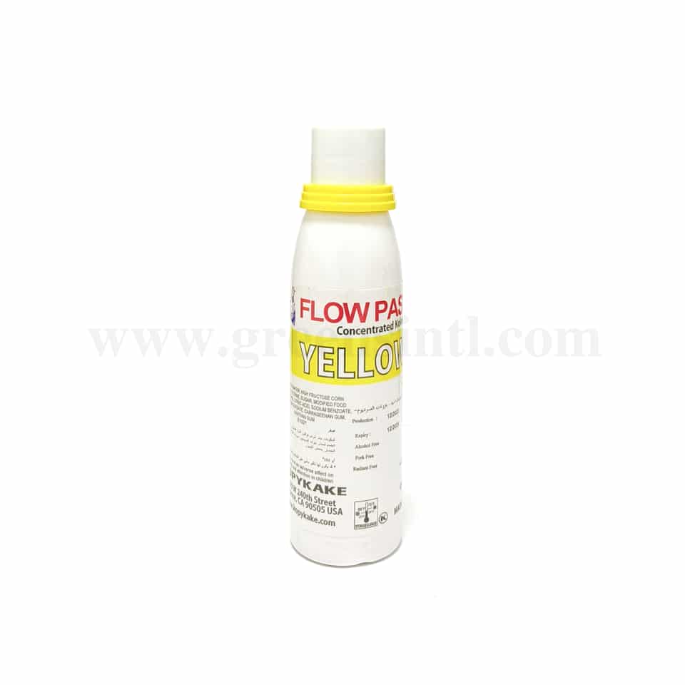 KOPYKAKE Flow Paste Yellow 4oz.(118ml)