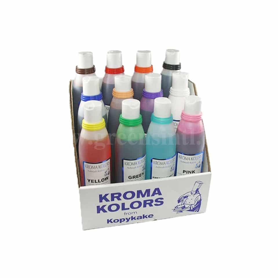 KOPYKAKE Kroma Kolor Set 8 oz.(240ml)-12 Pcs + Cleaner