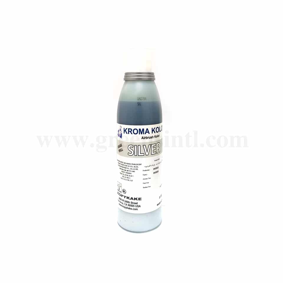 KOPYKAKE Kroma Kolor Silver 8 oz.(240ml)