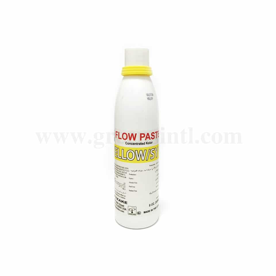 KOPYKAKE Flow Paste Yellow 8oz.(240ml) Special