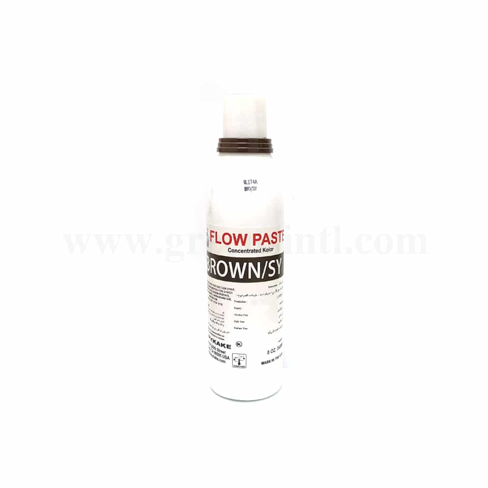 KOPYKAKE Flow Paste Brown 8oz.(240ml) Special