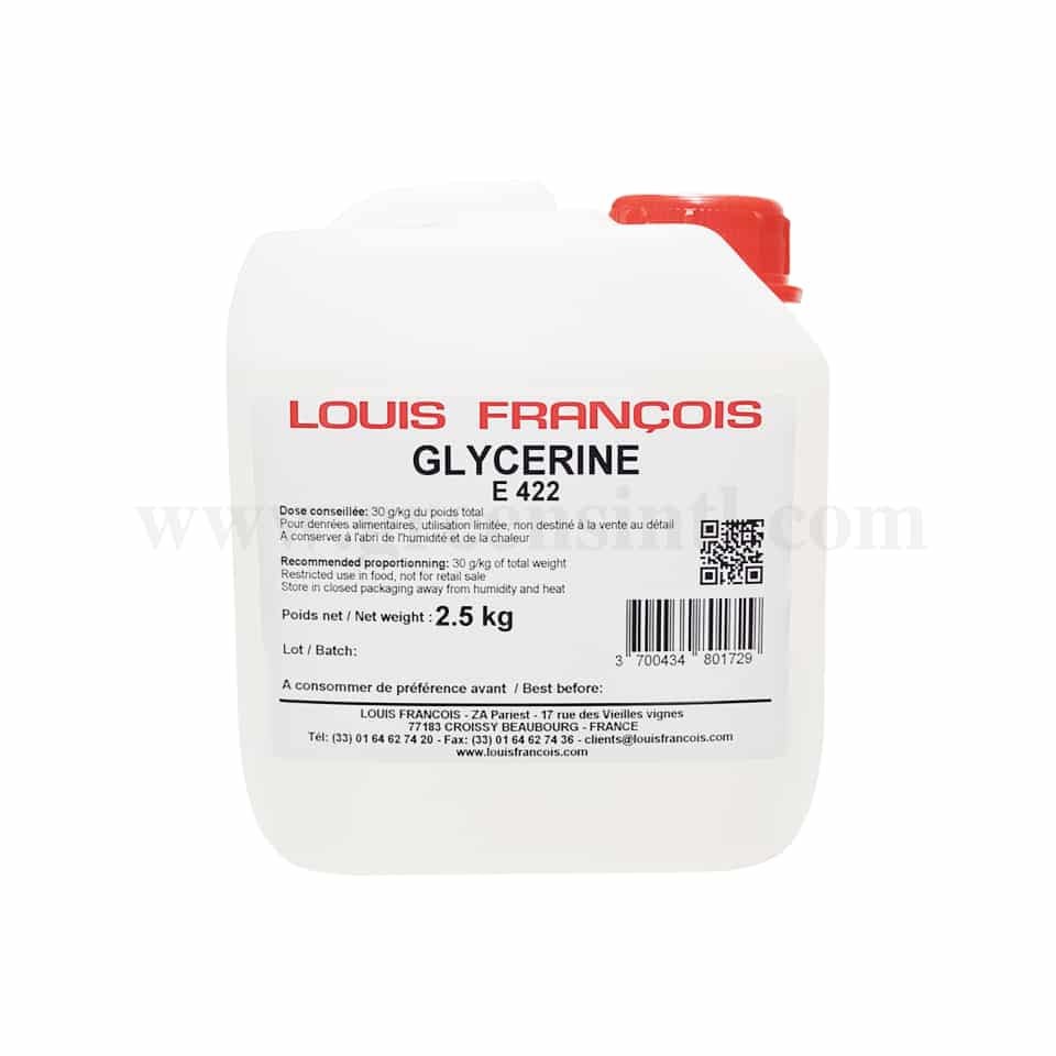 LOUIS FRANCOIS Glycerine E422 2.5 Kg