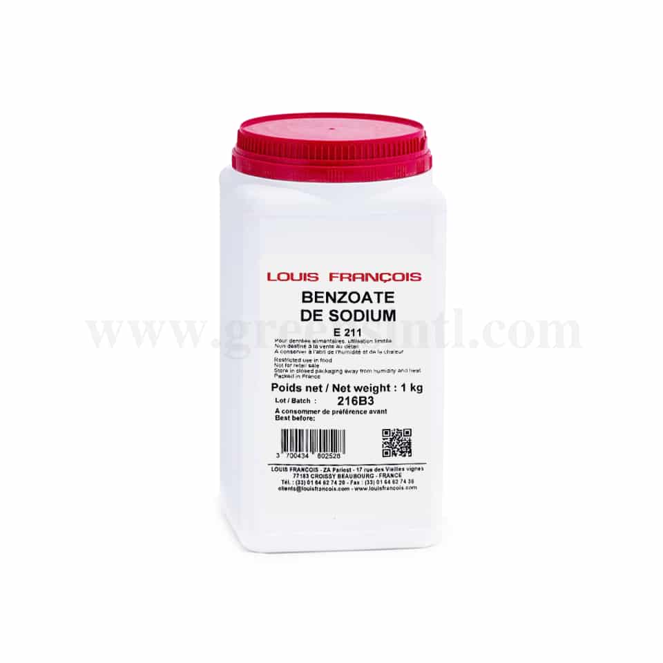 LOUIS FRANCOIS Sodium Benzoate E211 Preservative 1 Kg
