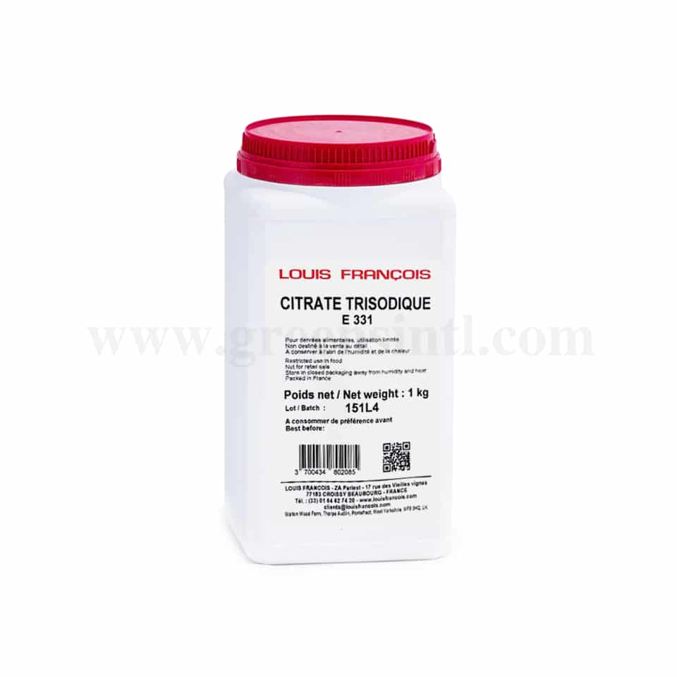LOUIS FRANCOIS Trisodium Citrate E331 -1 Kg