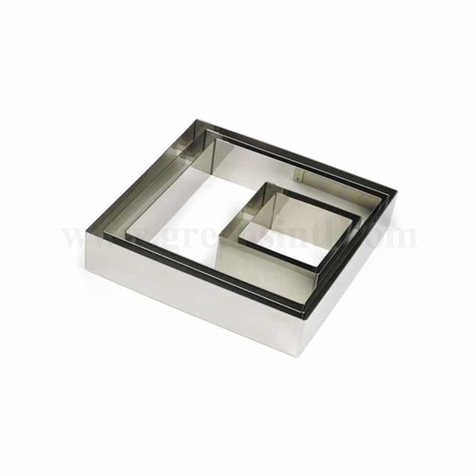 GOBEL Cake Ring Square 100 x h45mm