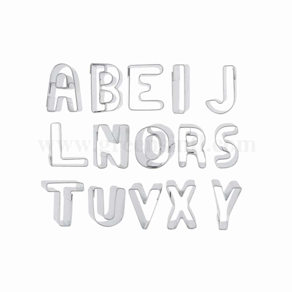 GOBEL Letter Cutter Set of 15 Pcs