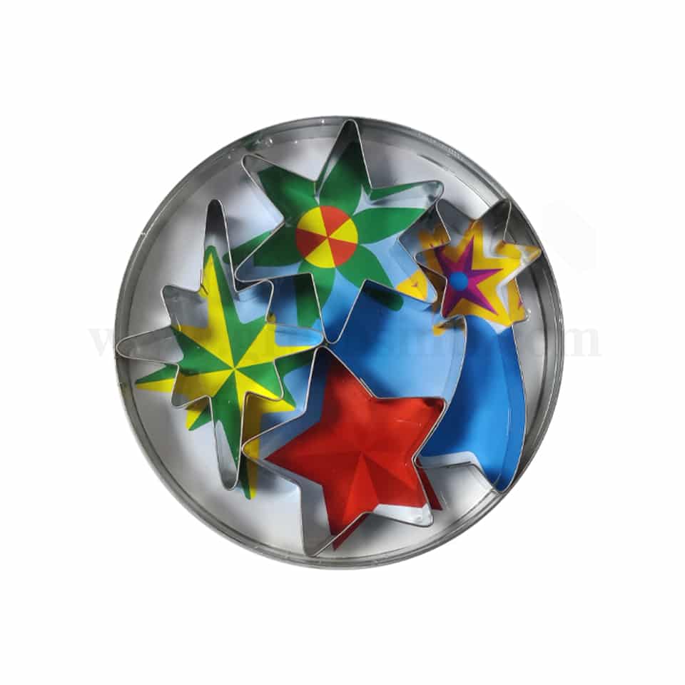 GOBEL Stars Set of Pastry Cutters