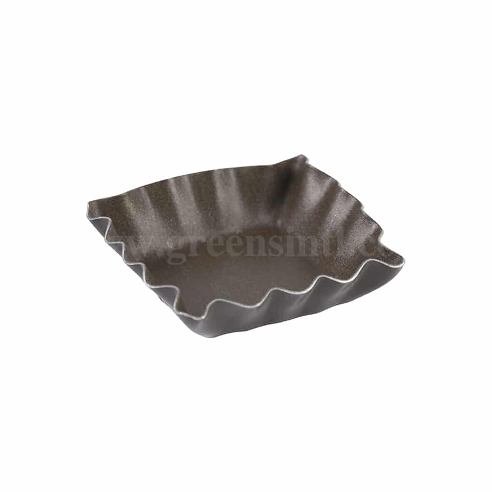 GOBEL Non-stick Fluted Square Mould 35x35x10 mm