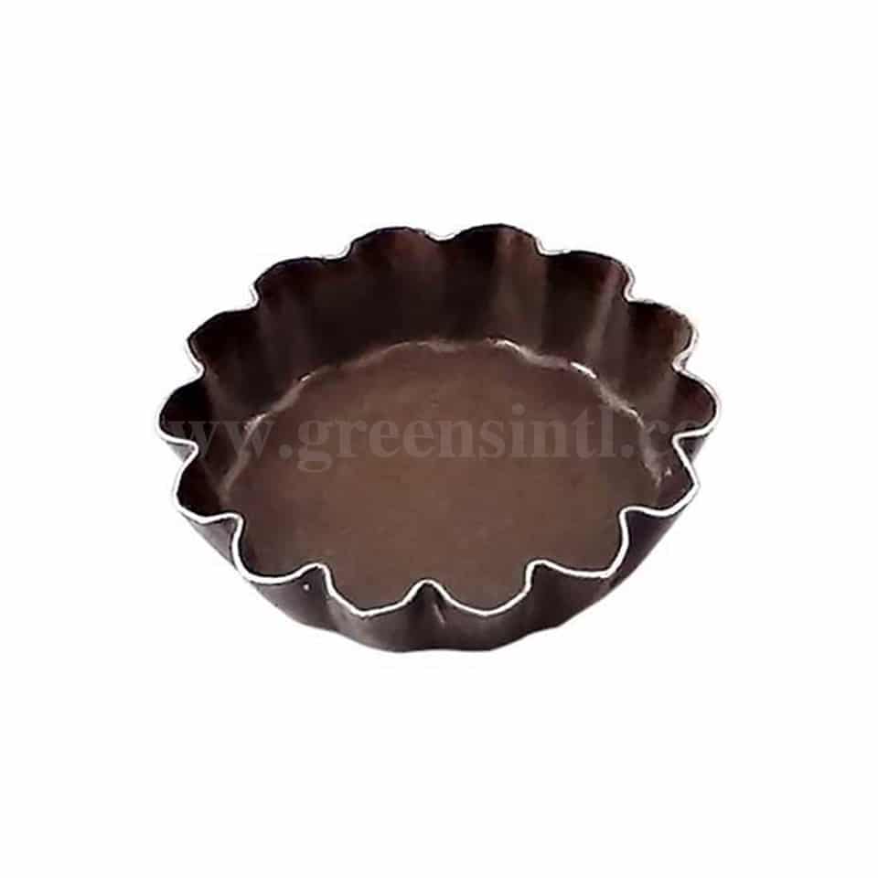 GOBEL Non-stick Round fluted tartlet D140/130 x h25 mm