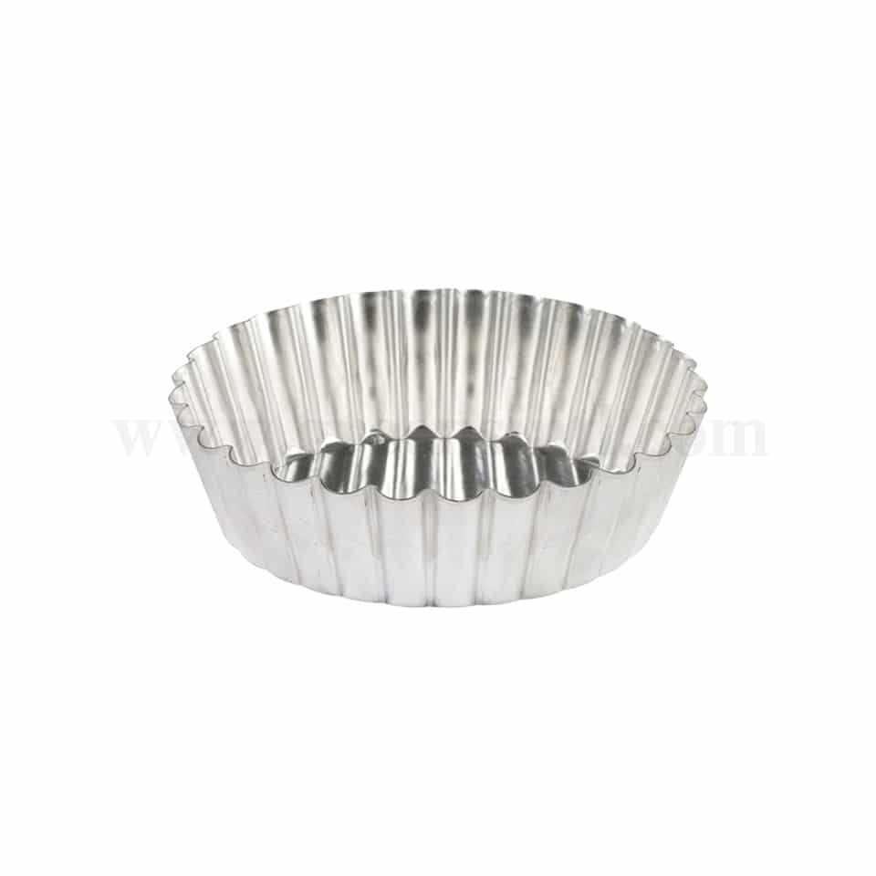 GOBEL Round fluted cake mould D 250/210 mm - h50 mm