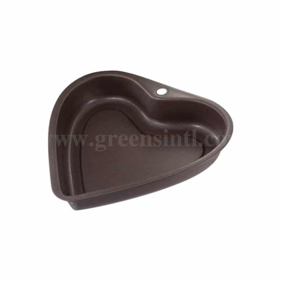 GOBEL Non-stick Heart-shaped Mould With Rolled Edges 225x187xh37mm