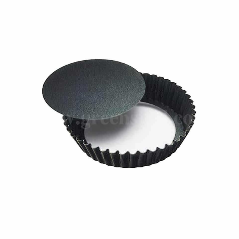 GOBEL Non-stick Round fluted Removable base fine ribs D203x h43mm