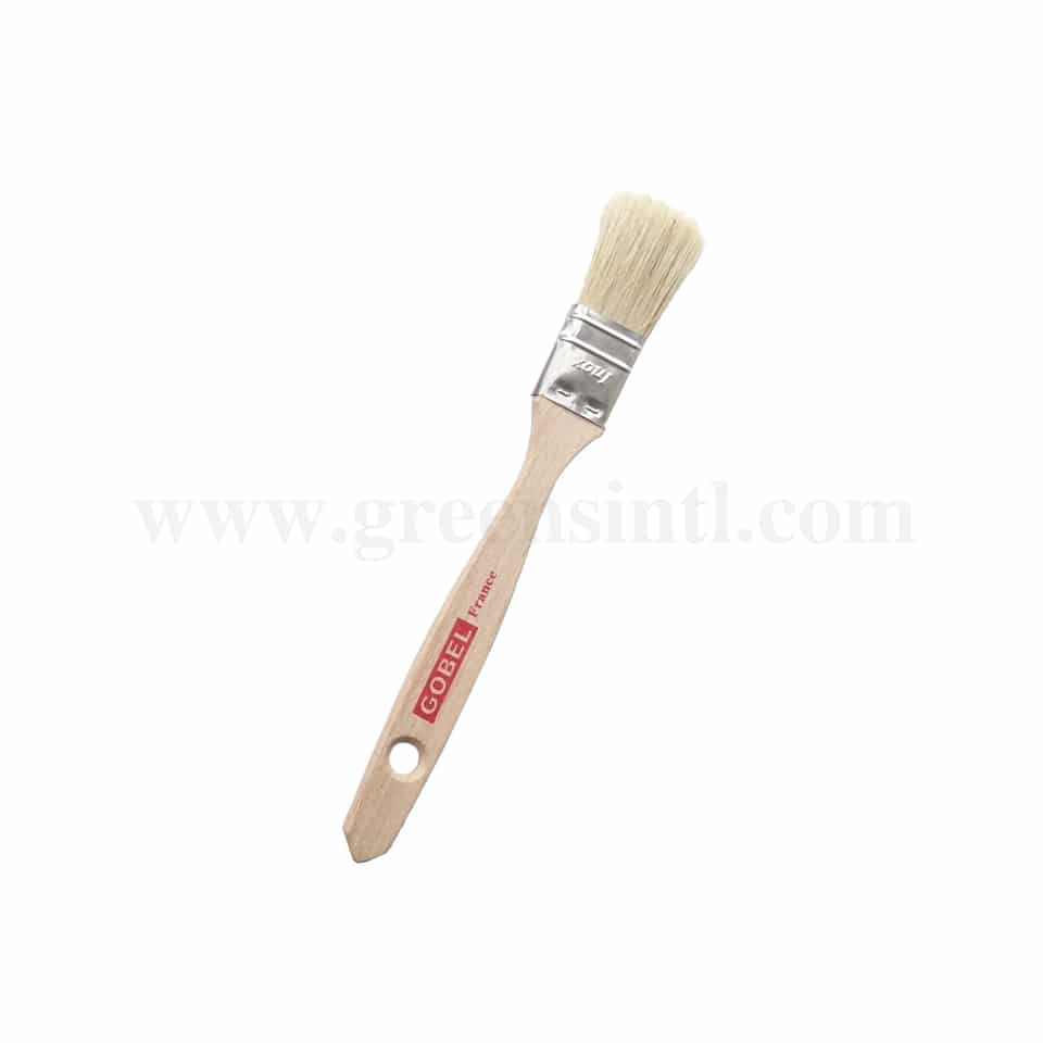 GOBEL Flat brush with Wooden handle - 25 mm