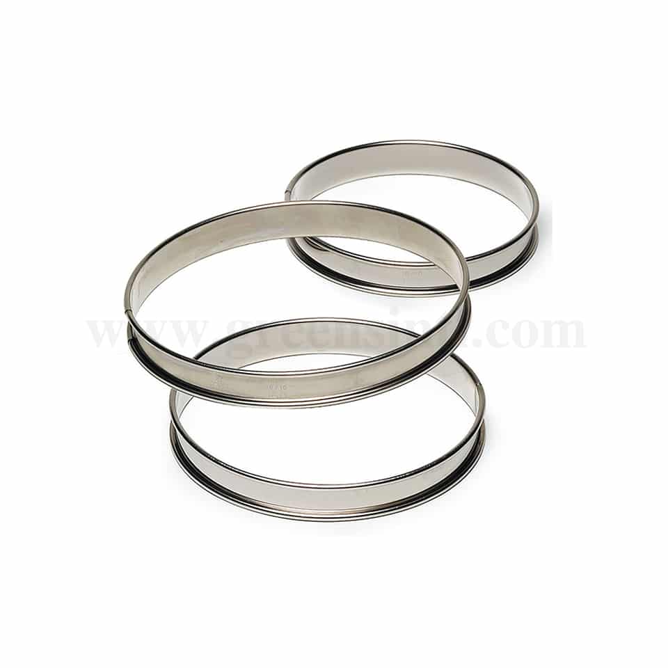 GOBEL Tart ring with rolled edges D80 x h27 mm