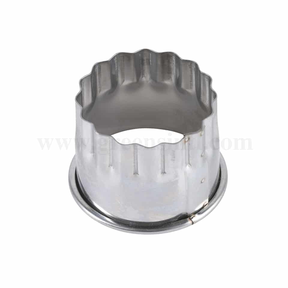 GOBEL Round fluted cutter with rolled edge D90 x h36 mm