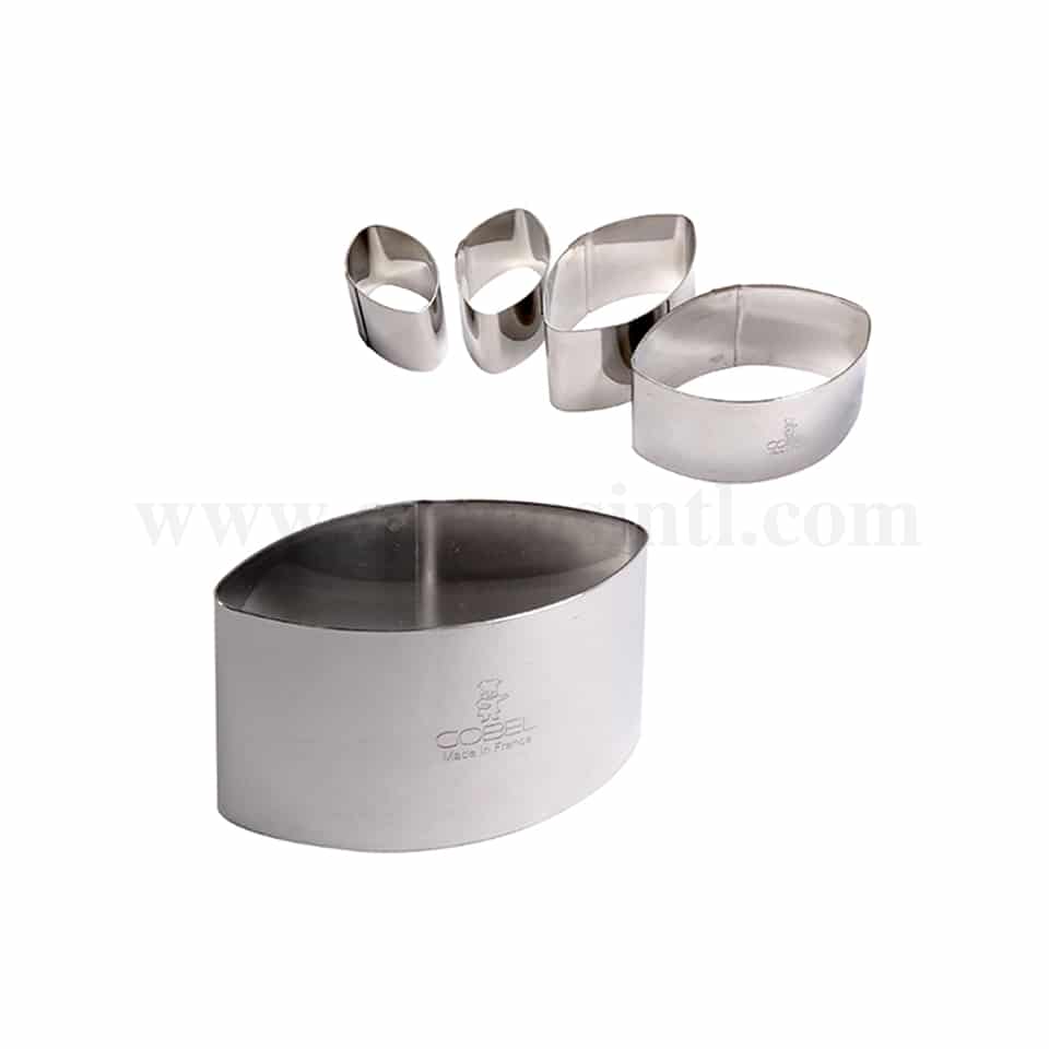 GOBEL Stainless Steel Pastry Cutter - Calisson - 83 x 47 x 40 mm