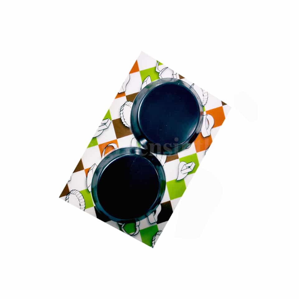 GOBEL Round Plain Tartlet Mould 100x80x15 mm Set of 6